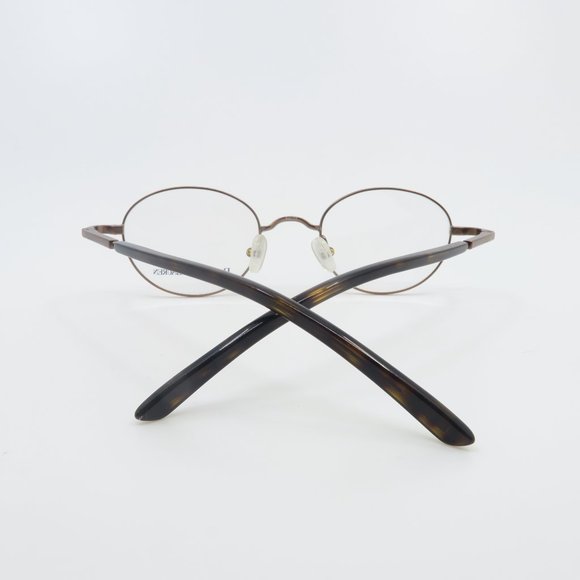 Polo Ralph Lauren 8003 120 43mm Brown Metal/Brown Rectangle Kids Eyeglasses. - Picture 7 of 8